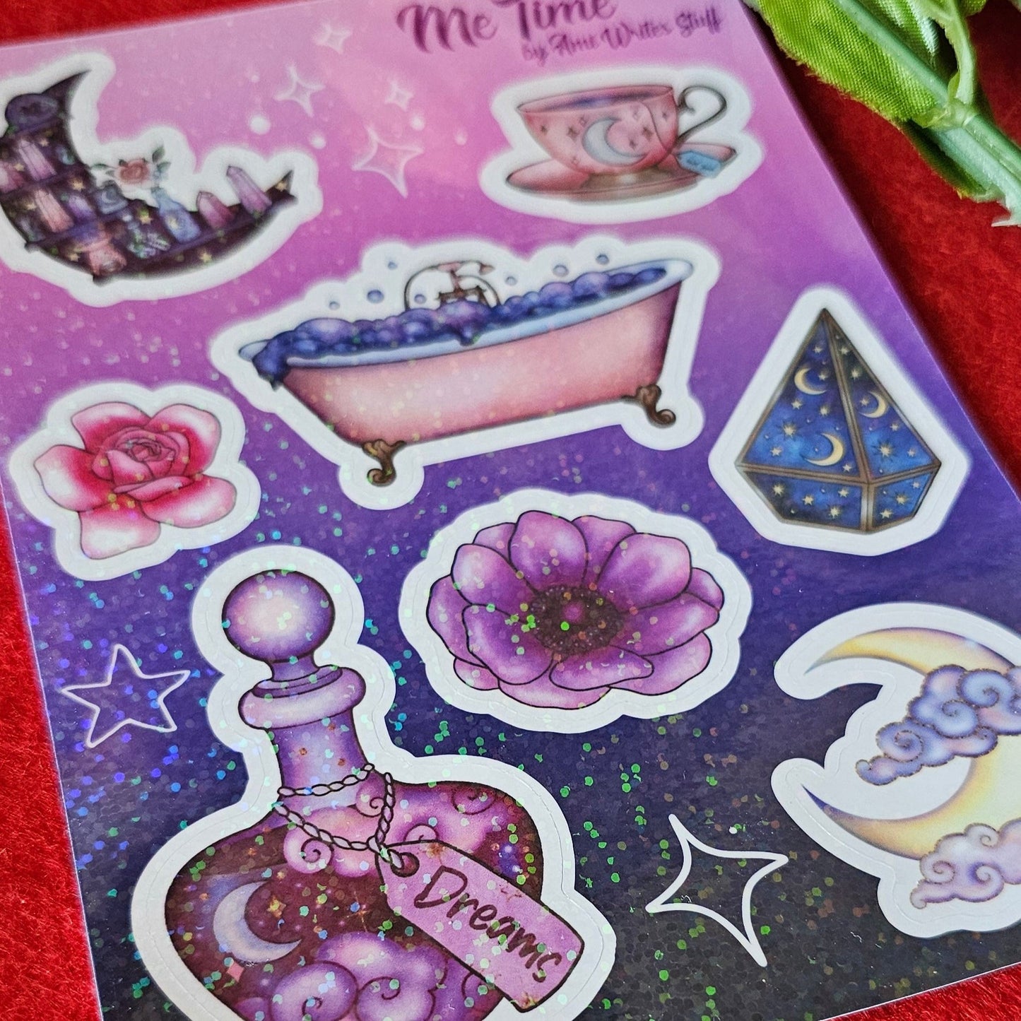 Me Time Sticker Sheet