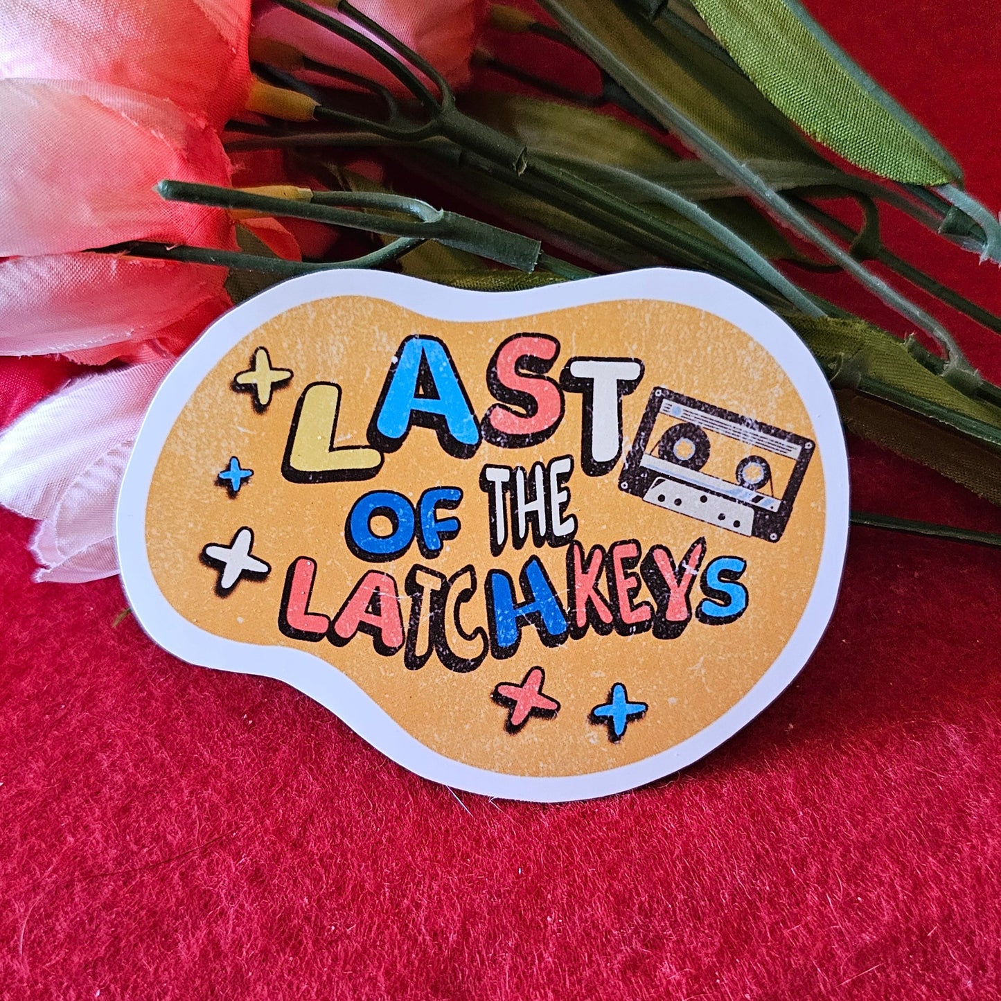 Last Of The Latchkeys Vinyl Sticker