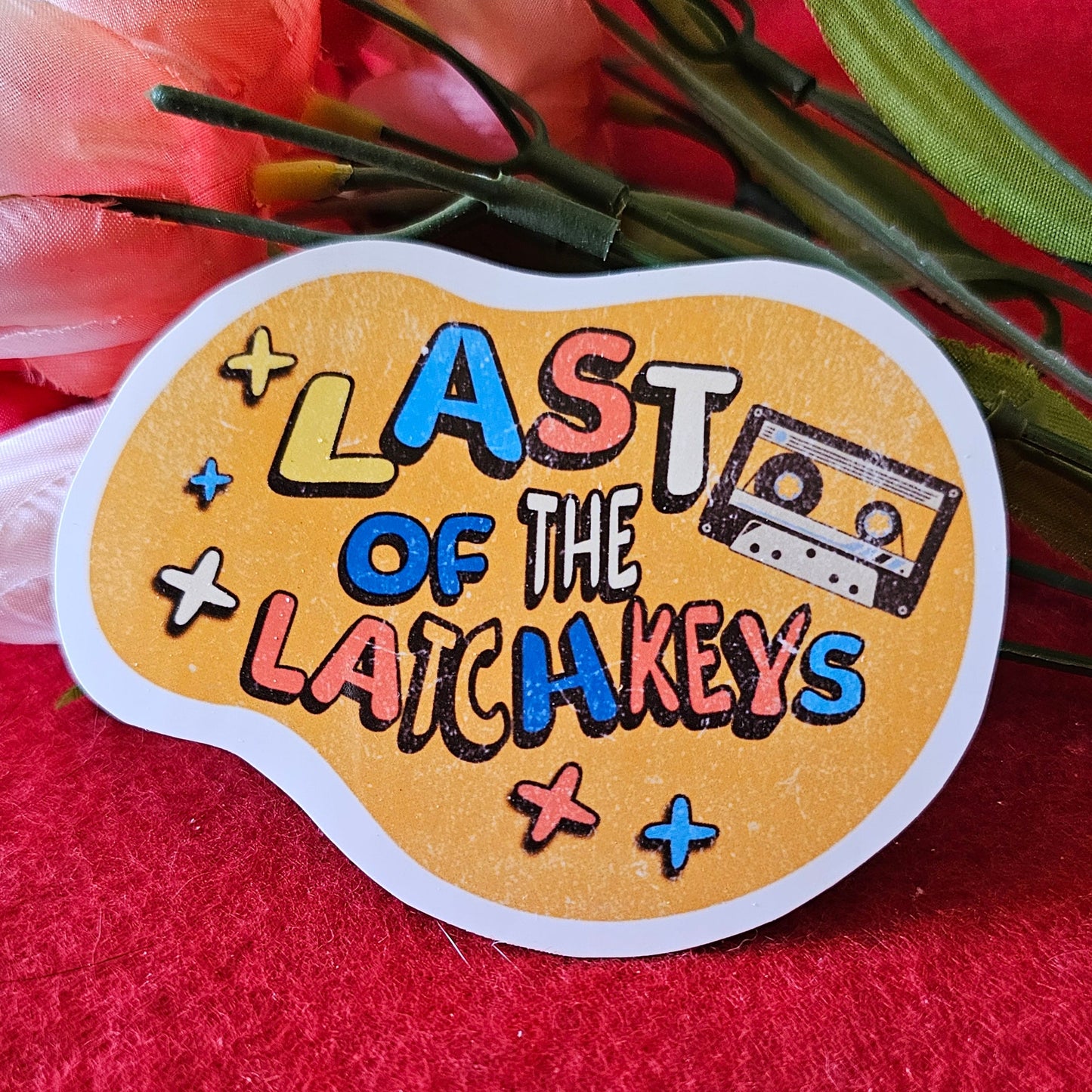 Last Of The Latchkeys Vinyl Sticker