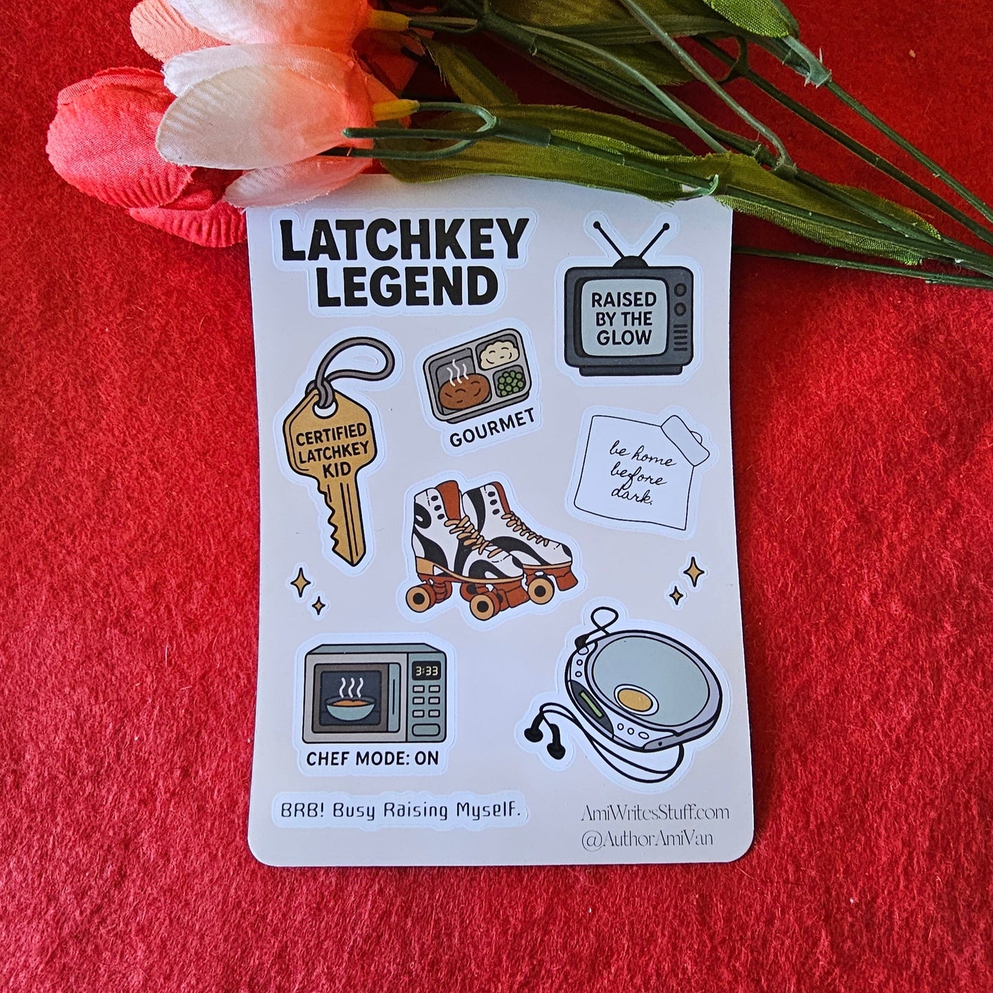 Latchkey Legend Sticker Sheet