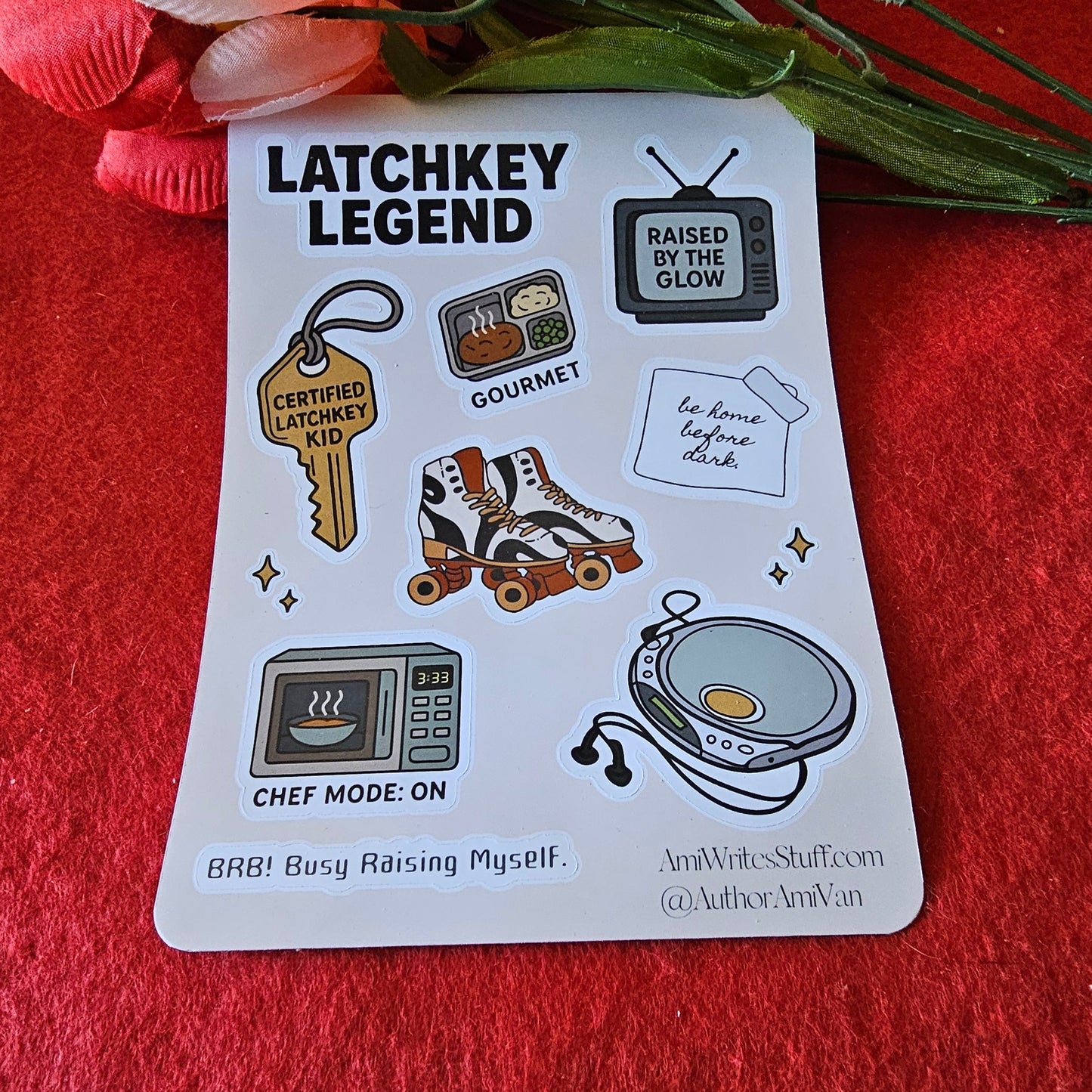 Latchkey Legend Sticker Sheet