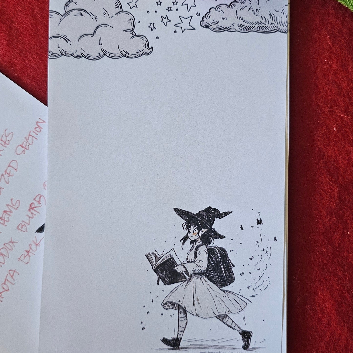 Witchy Tear Away Notepad