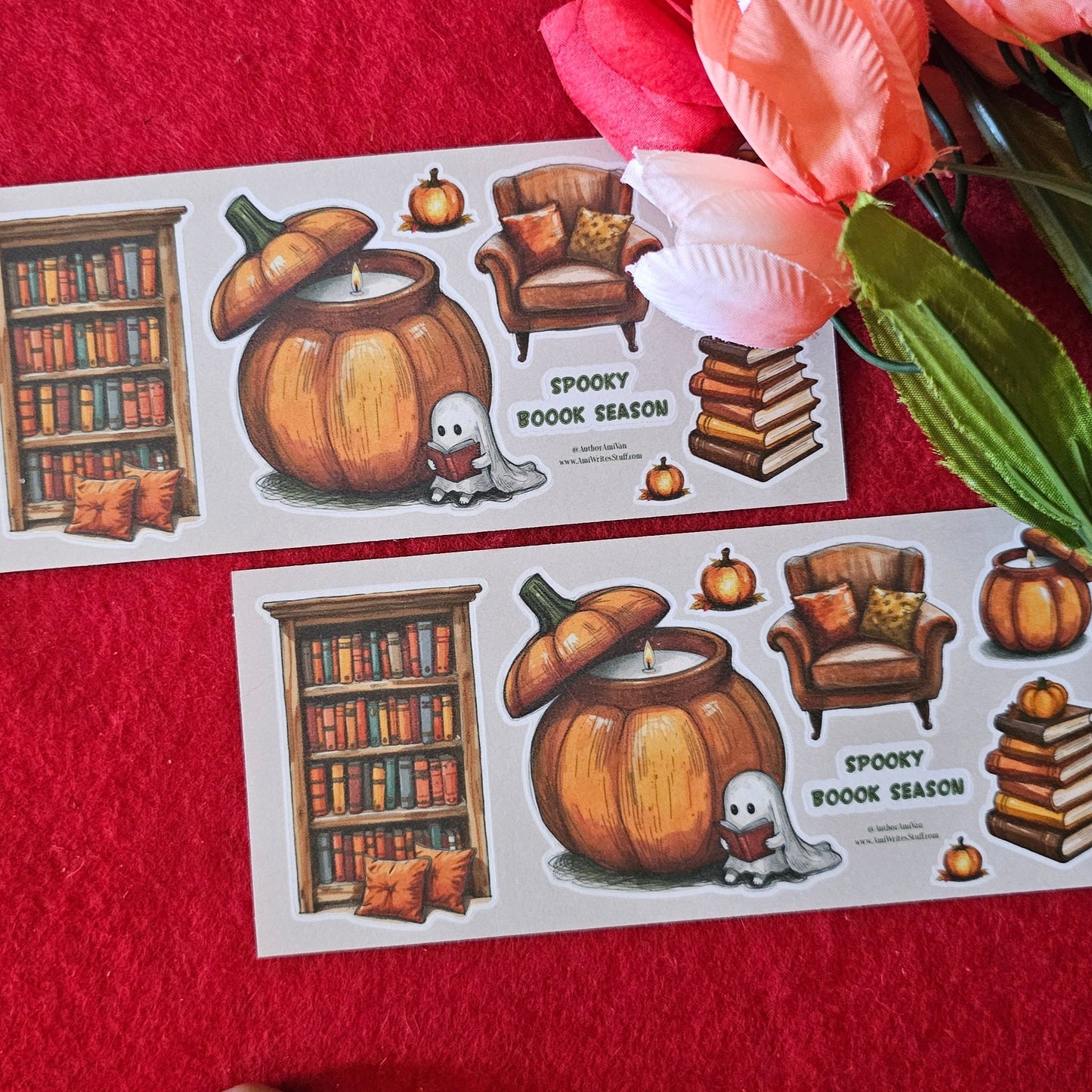 Spooky Boook Season Sticker Sheet