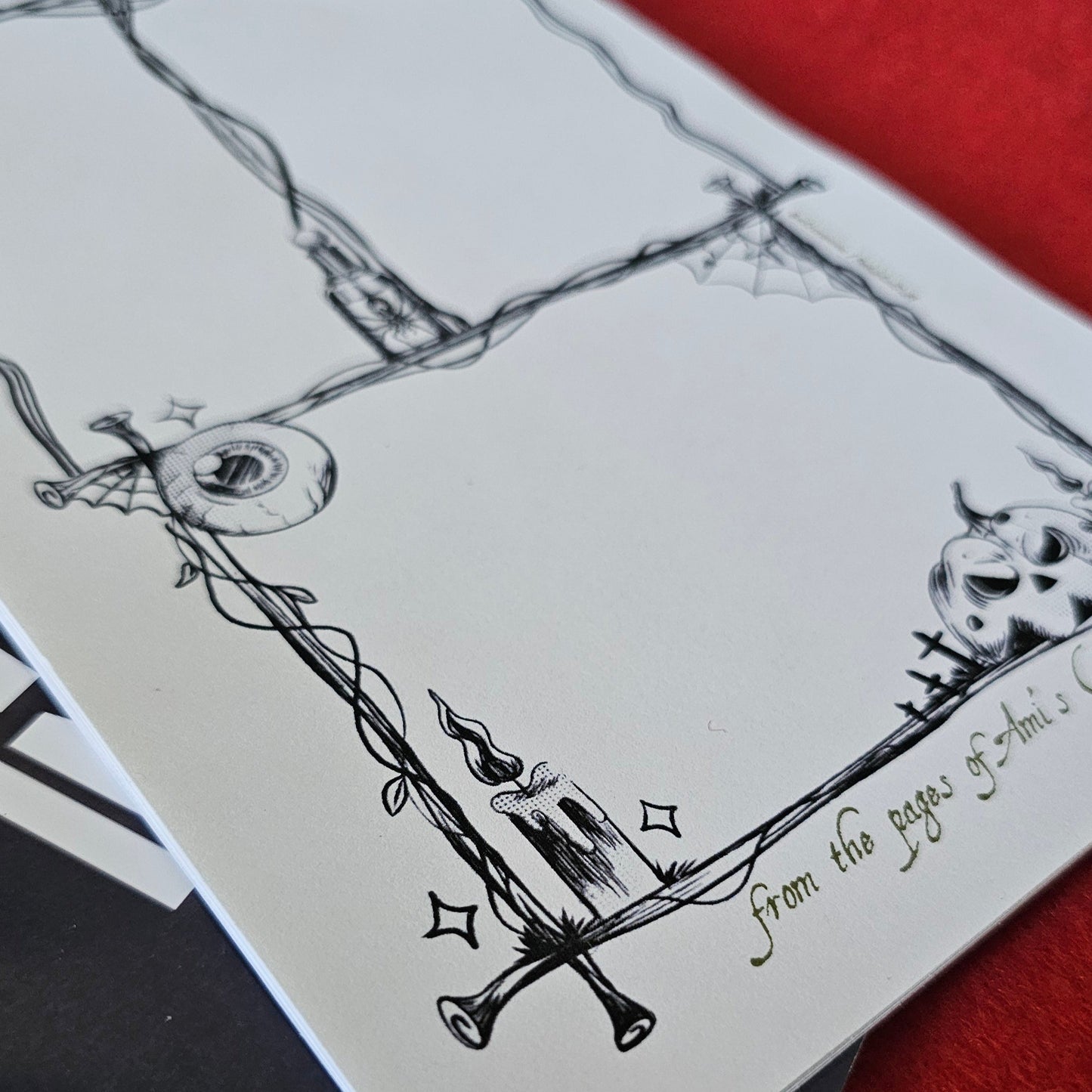 Spooky Season Tear Away Notepad