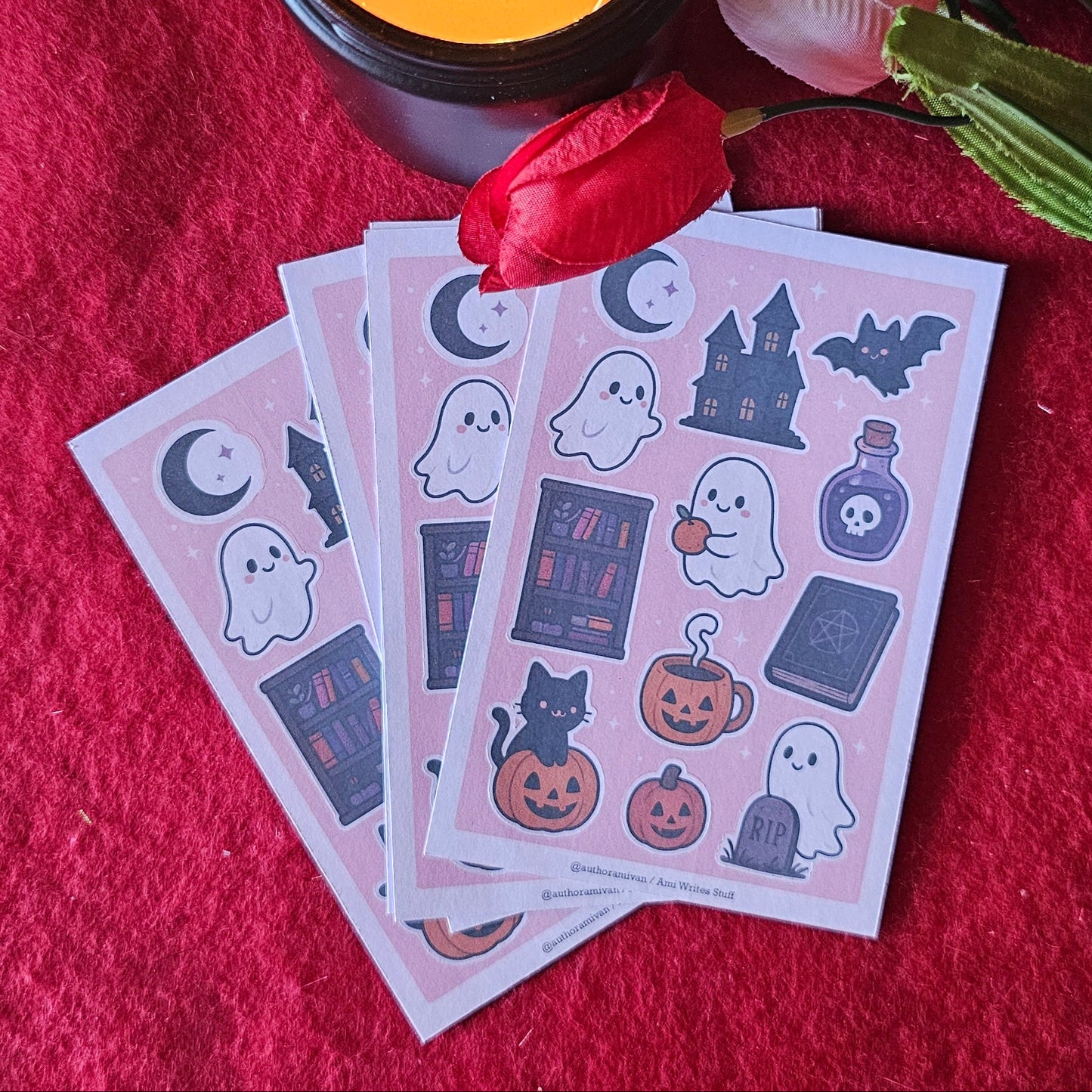 Team Boo Crew Sticker Sheet
