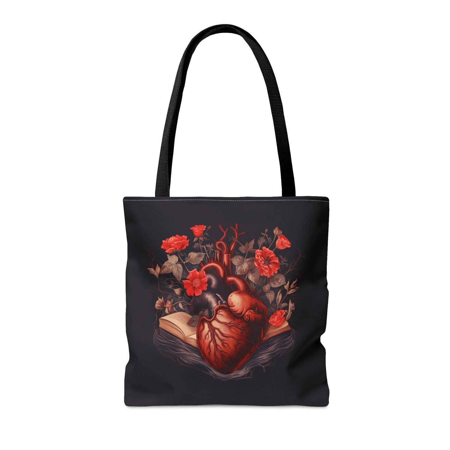 Readers Heart Medium Tote Bag, Book Lovers Tote, Readers Tote, Bookshopping, Bookstore Visits, Romance Readers, Bookish Tote