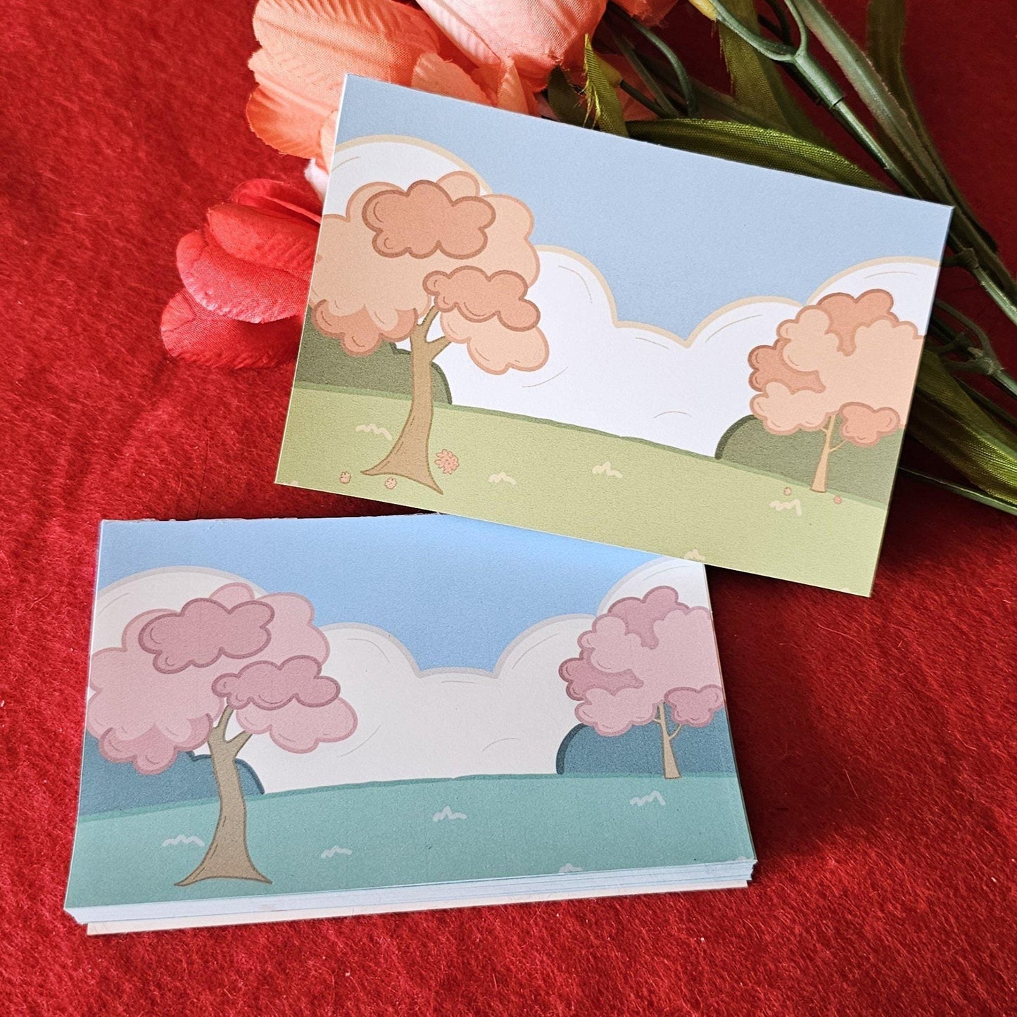 Seasons Tear Away Notepad