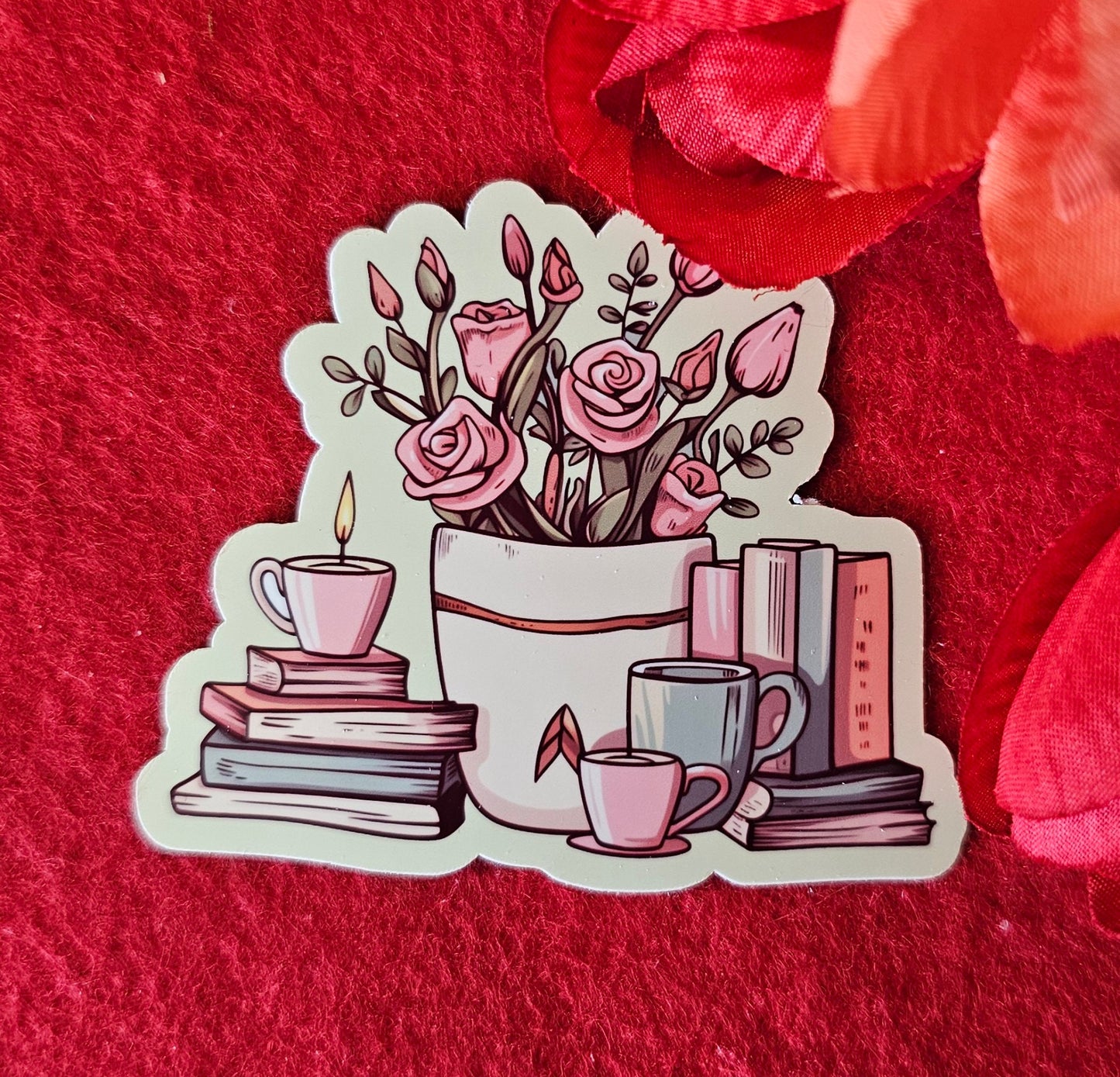 Galentine's Date Vinyl Sticker