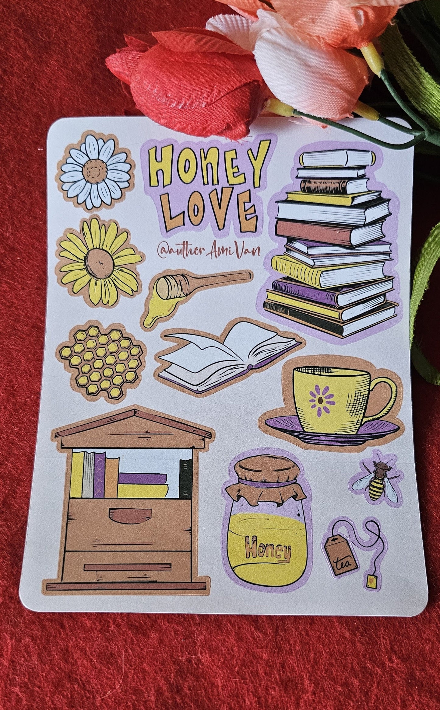 Honey Love Sticker Sheet