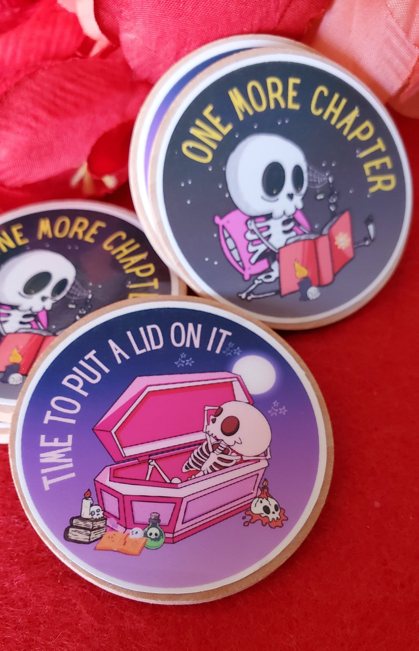 Skelly Readmore Flip Coin, One More Chapter, Just One More