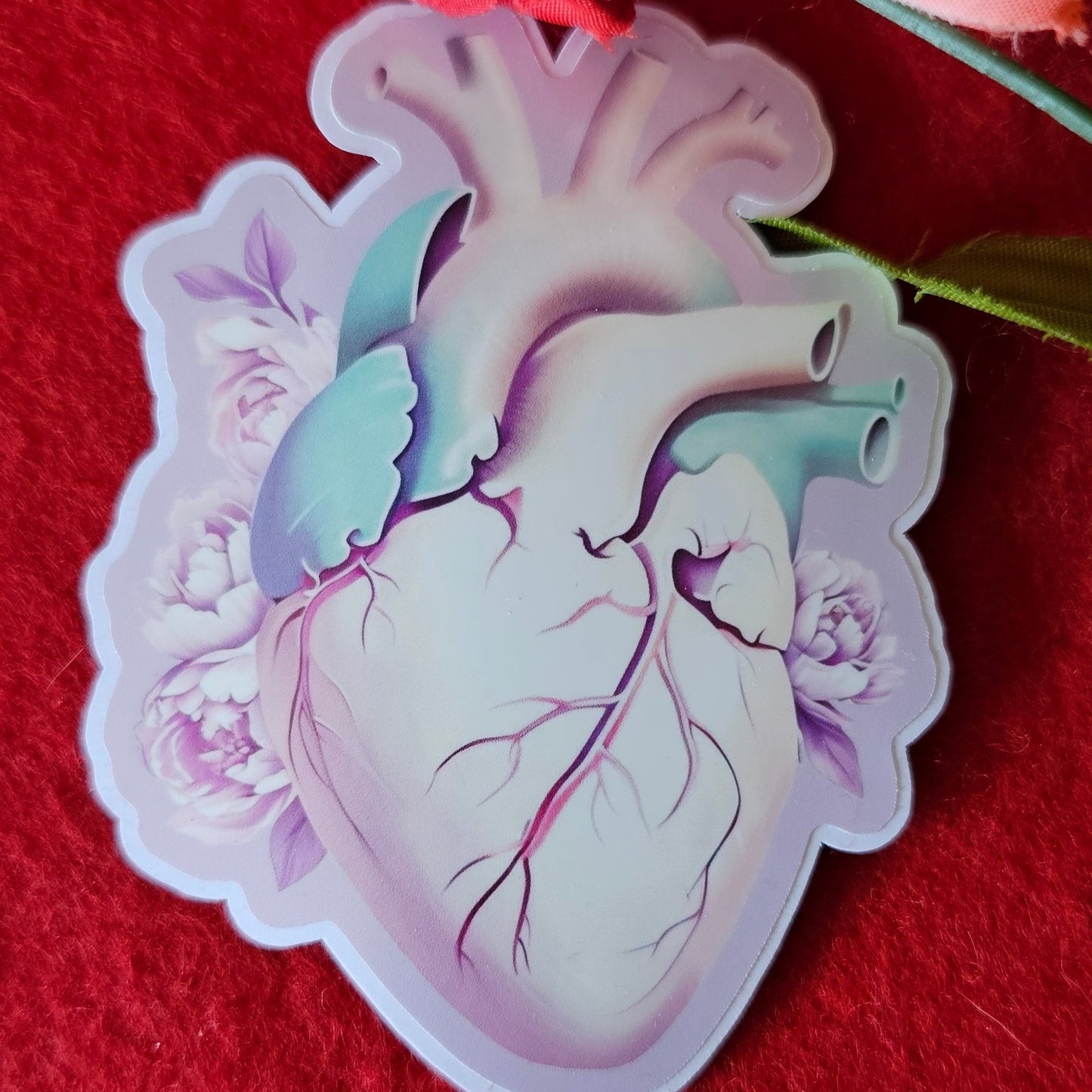 Pastel Hearts Vinyl Sticker