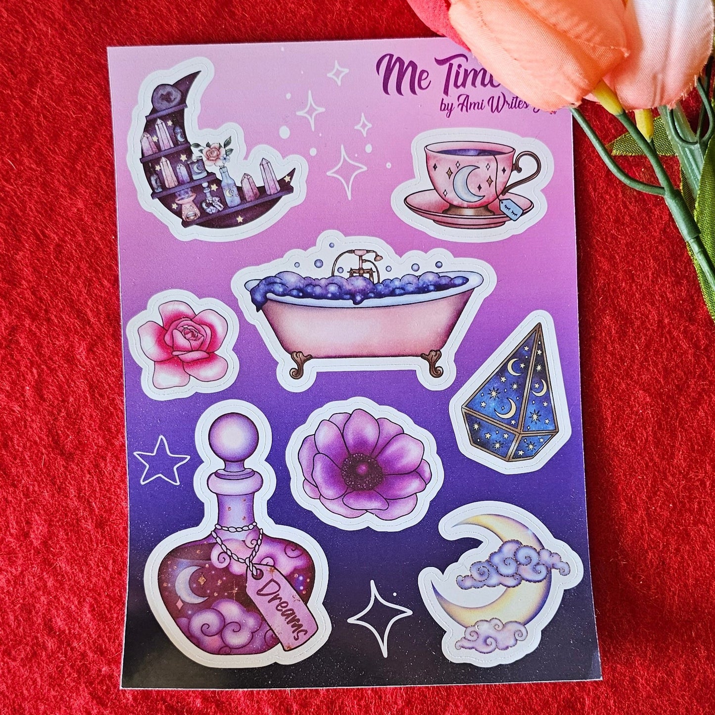 Me Time Sticker Sheet