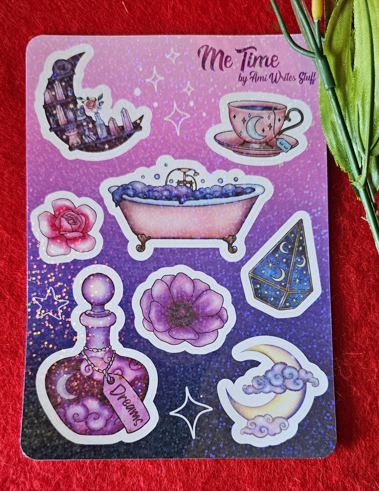 Me Time Sticker Sheet