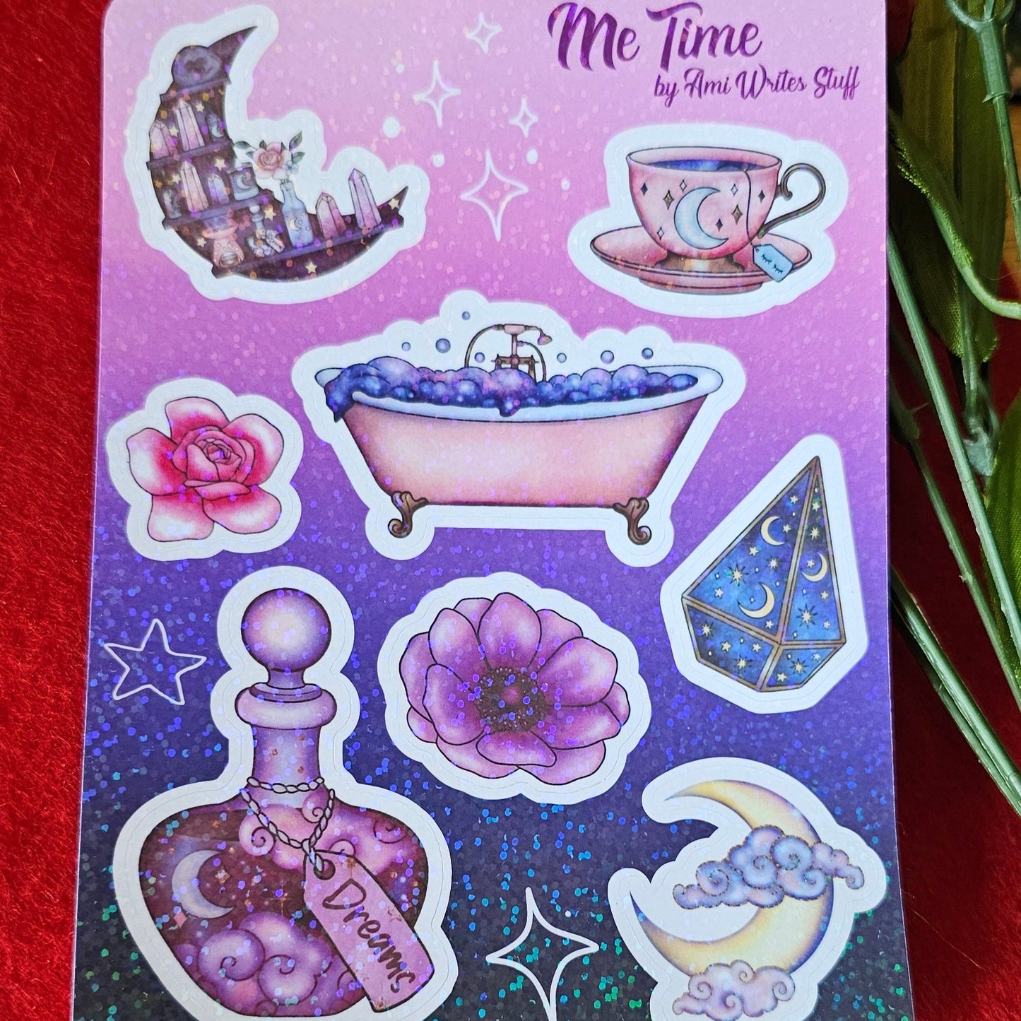 Me Time Sticker Sheet