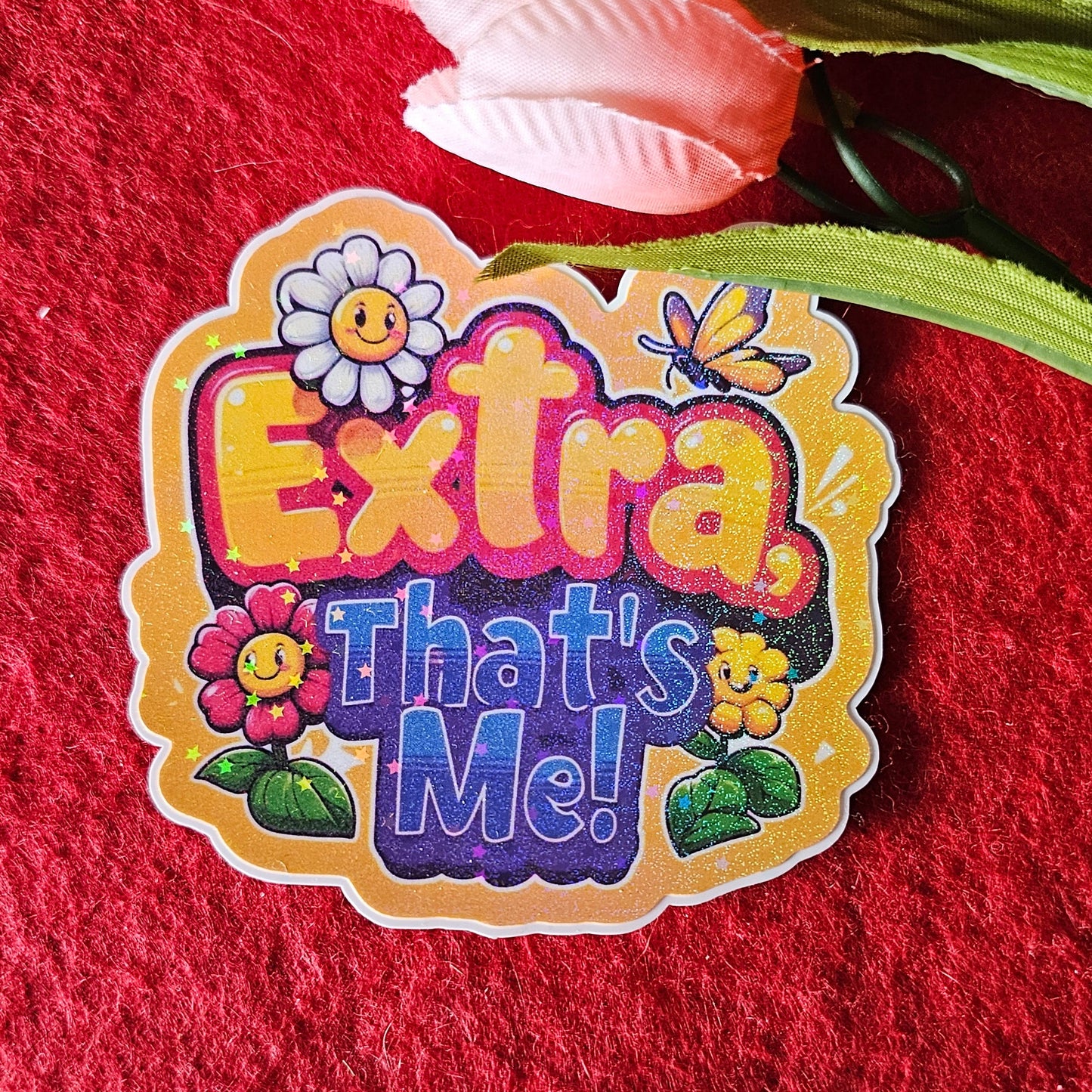 Extra! That's Me! Vinyl Sticker