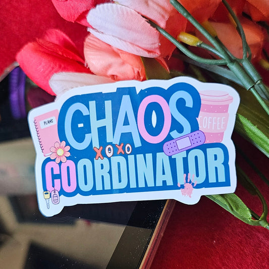 Chaos Coordinator Vinyl Sticker
