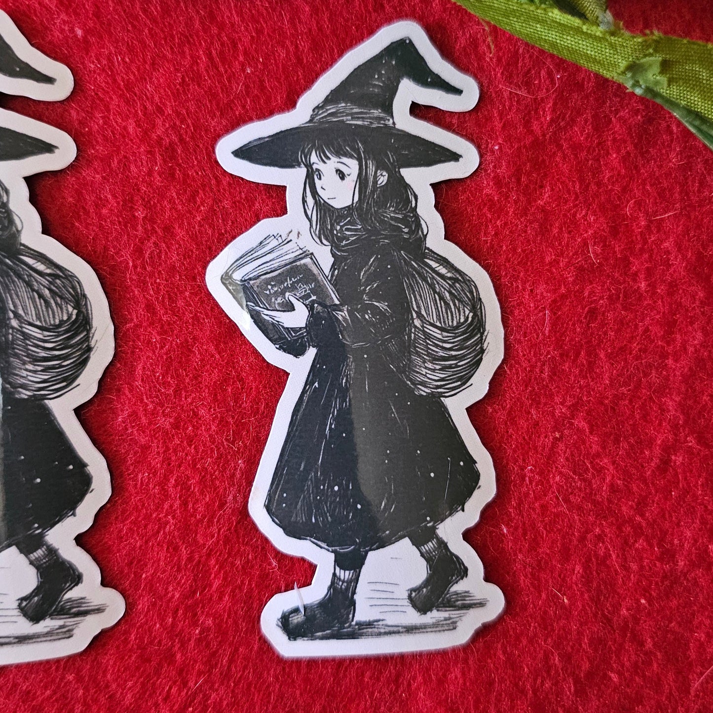 Witchy Reader Vinyl Sticker
