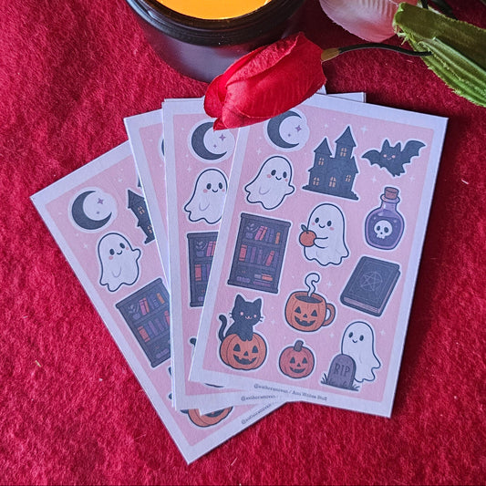 Team Boo Crew Sticker Sheet