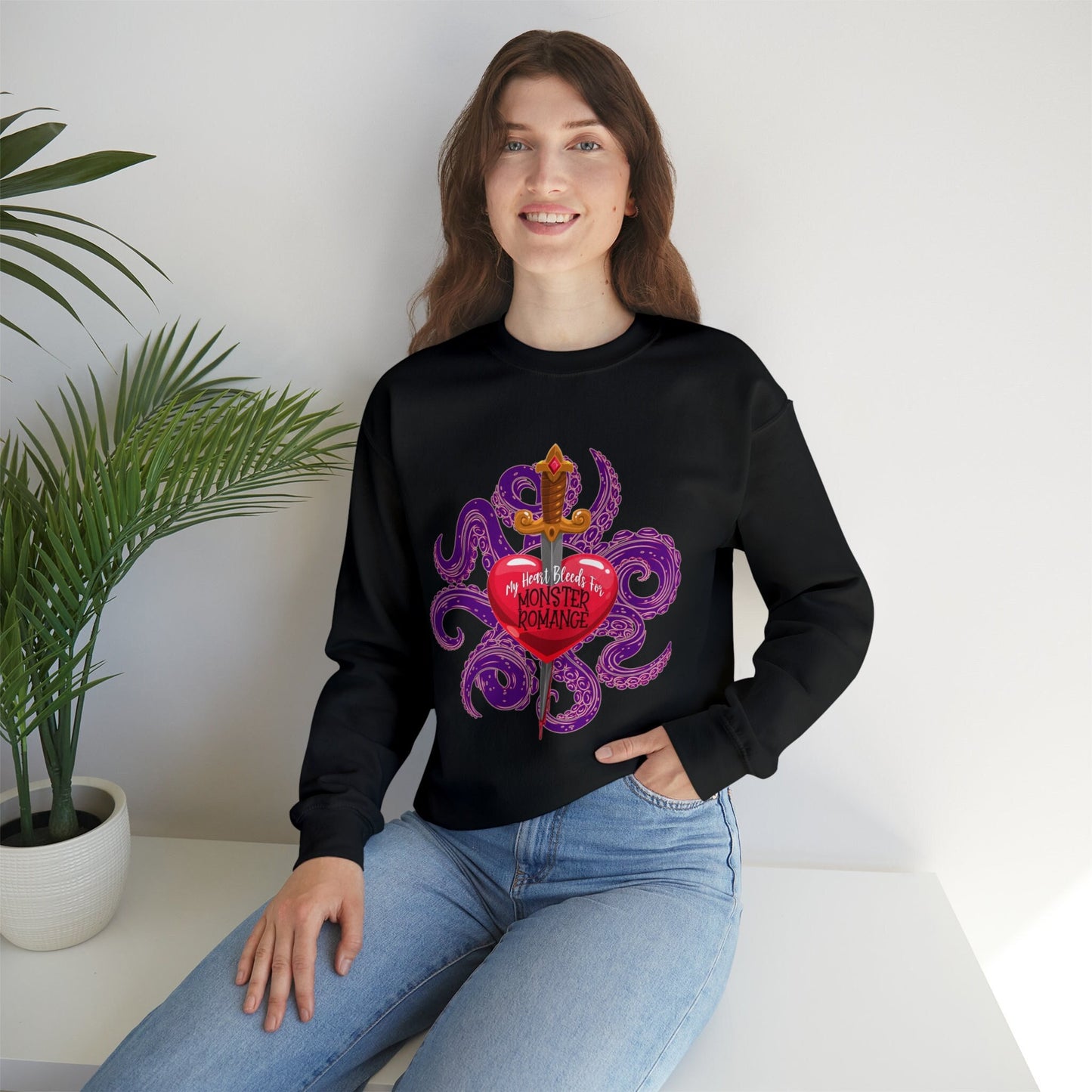 My Heart Bleeds For Monster Romance Sweatshirt