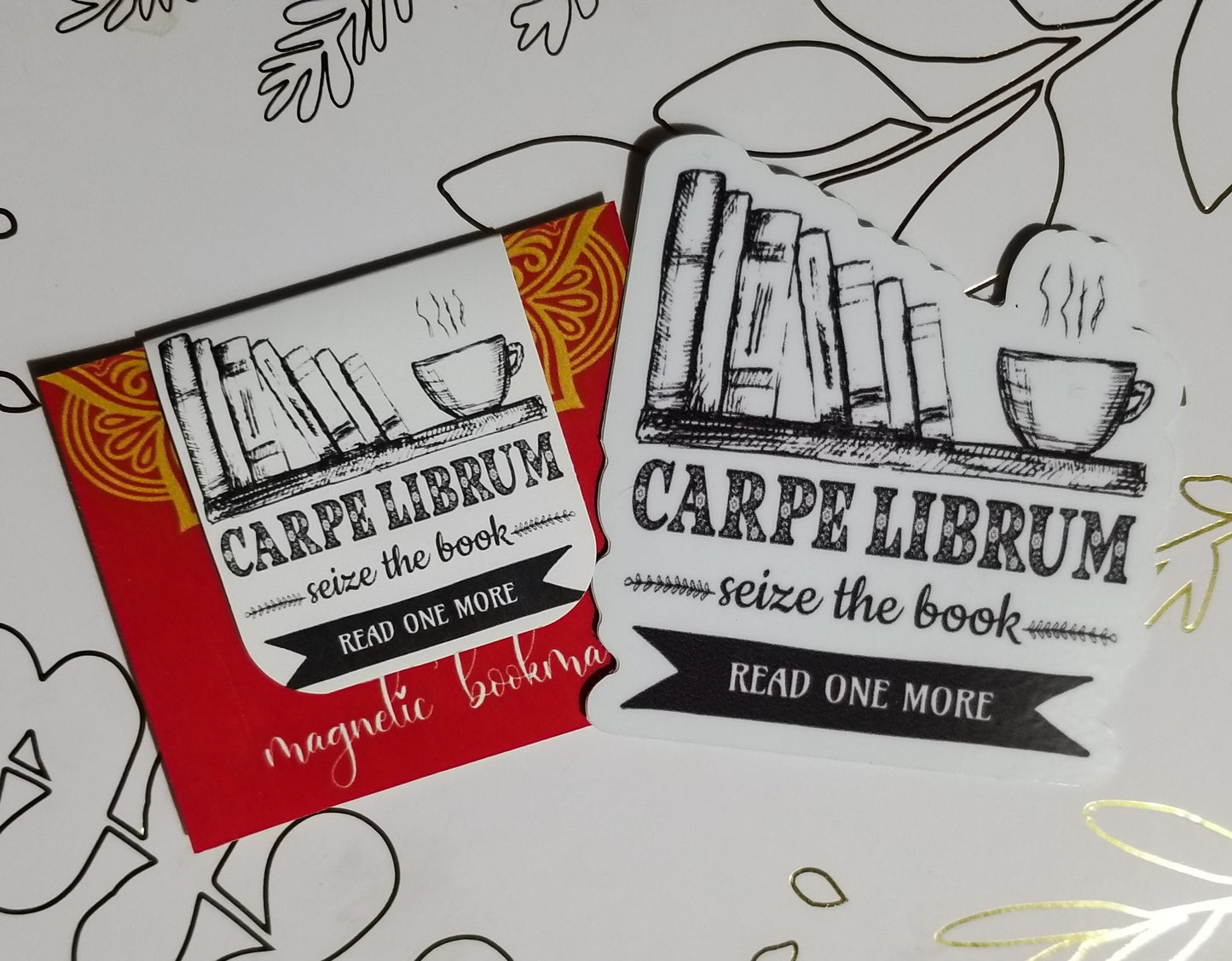 Carpe Librum Magnetic Bookmark Set