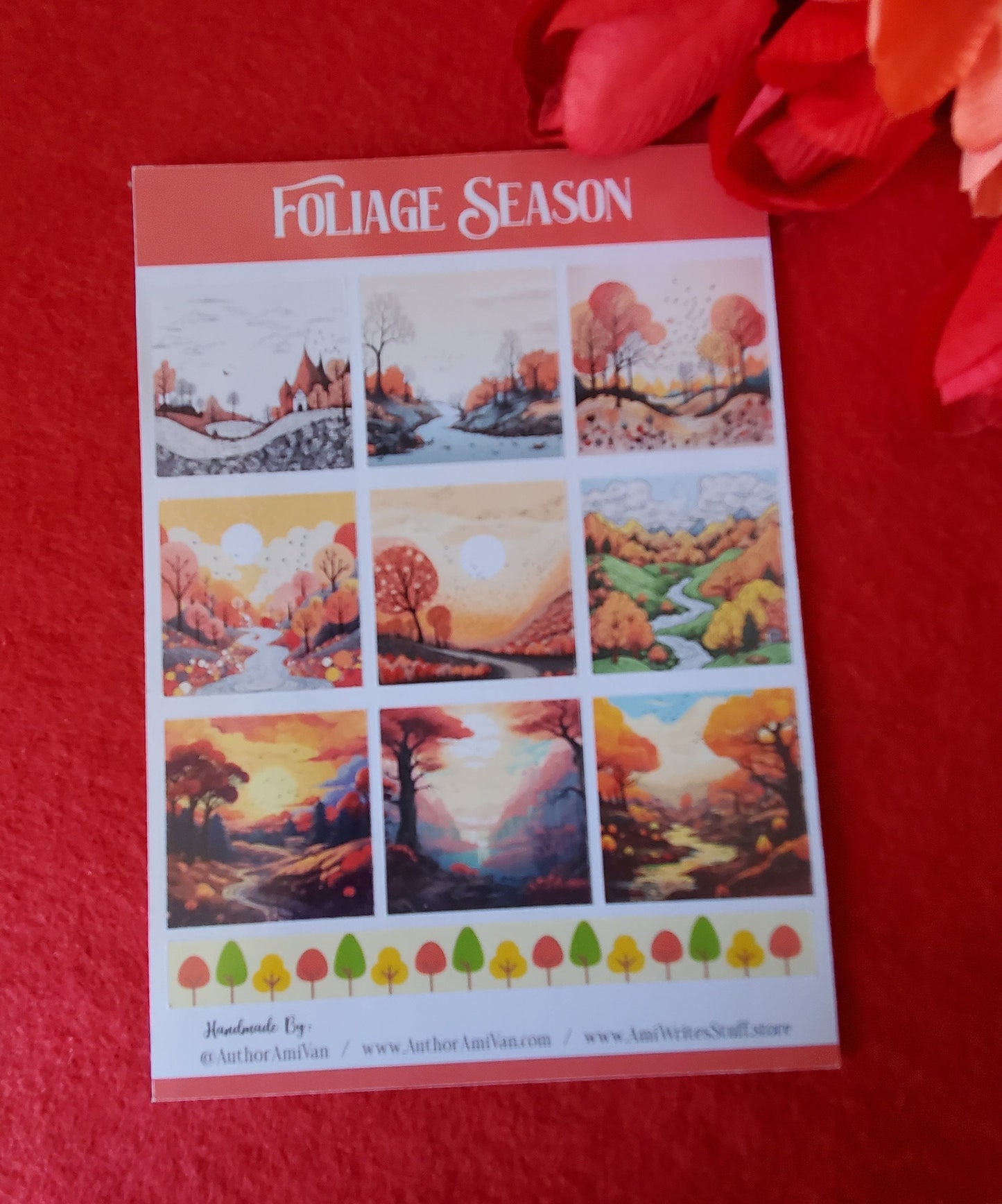 Foliage Season Sticker Sheet