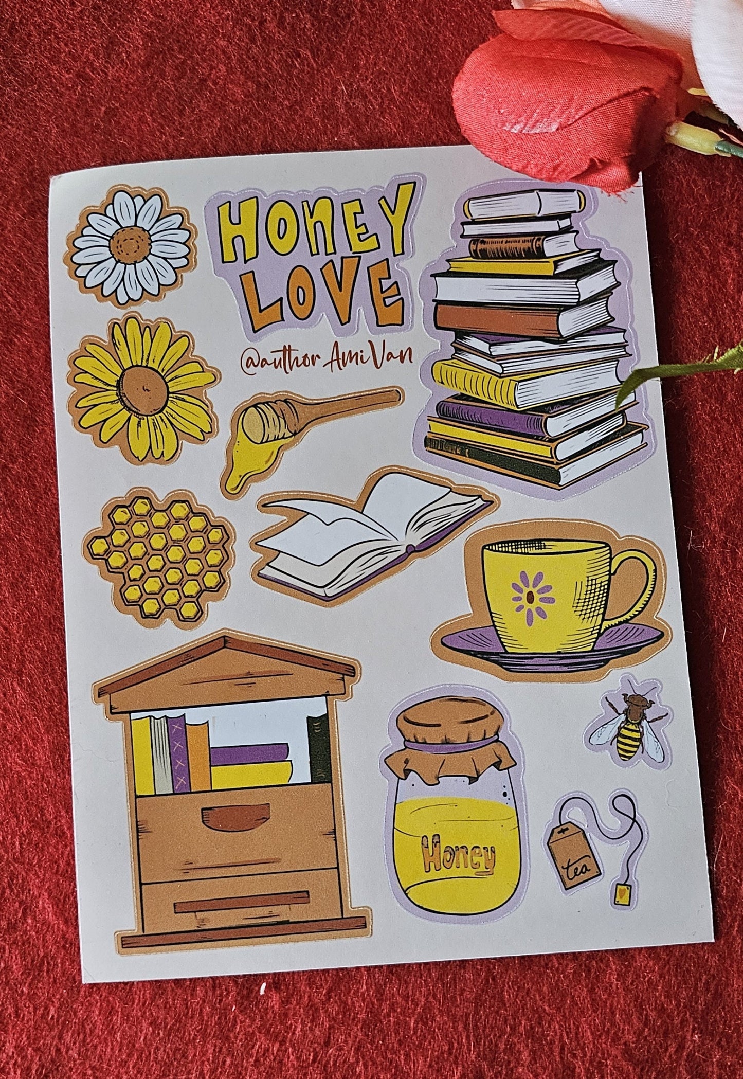 Honey Love Sticker Sheet