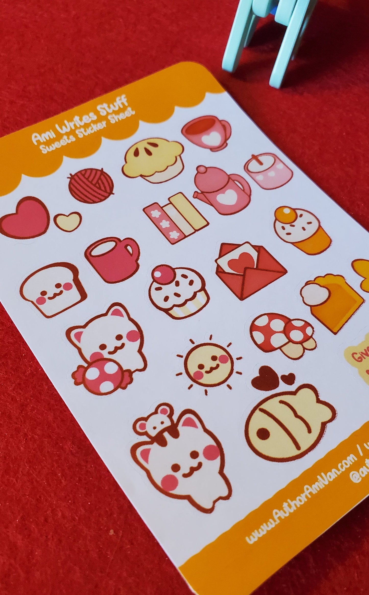 Sweets Sticker Sheet