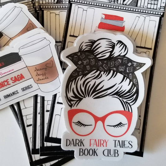 Dark Fairy Tales Book Club Sticker Set