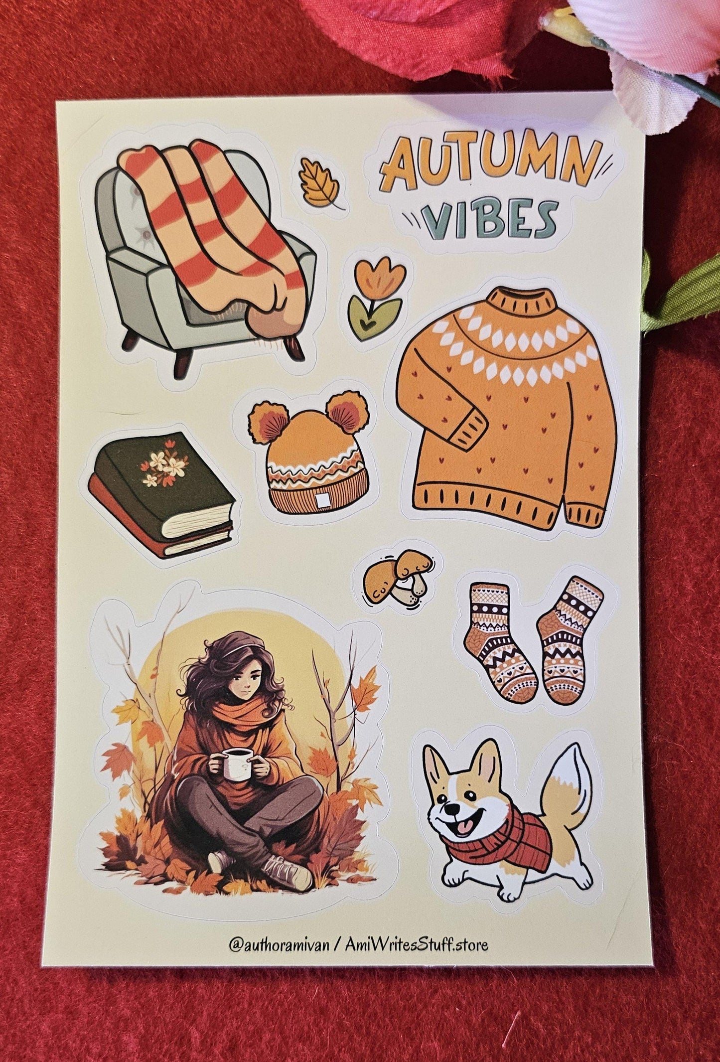 Autumn Vibes Sticker Sheet