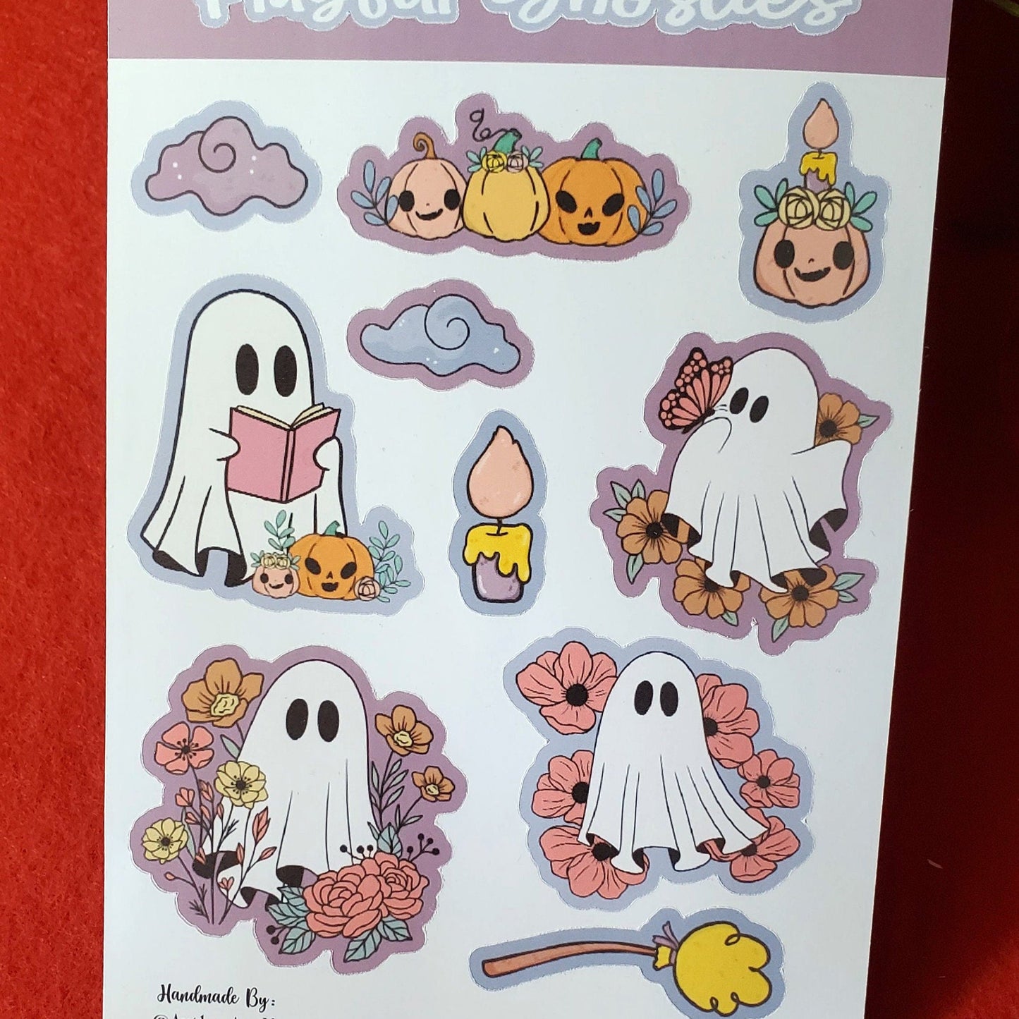 Playful Ghosties Sticker Sheet