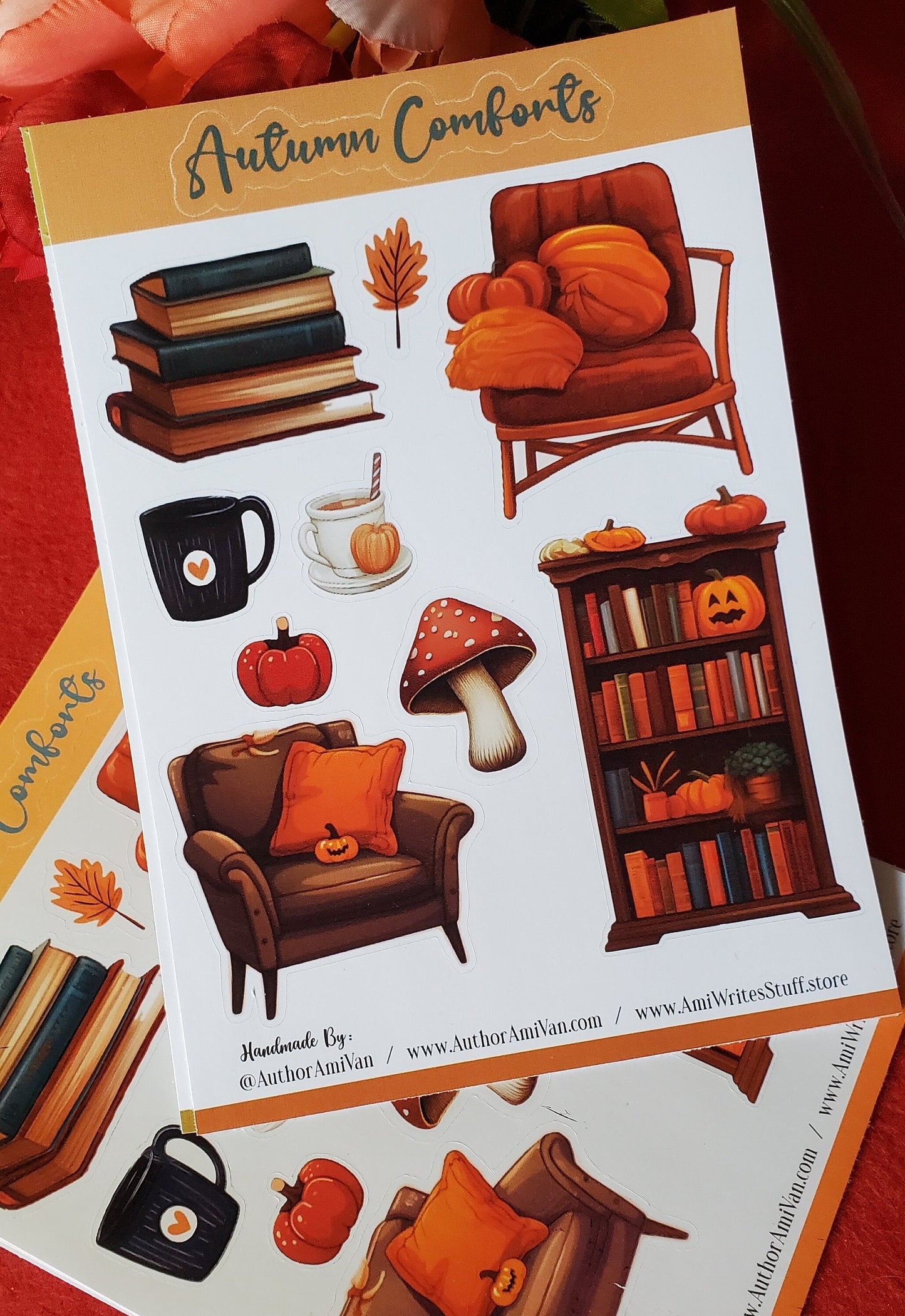 OOPSIES: Autumn Comforts Sticker Sheet