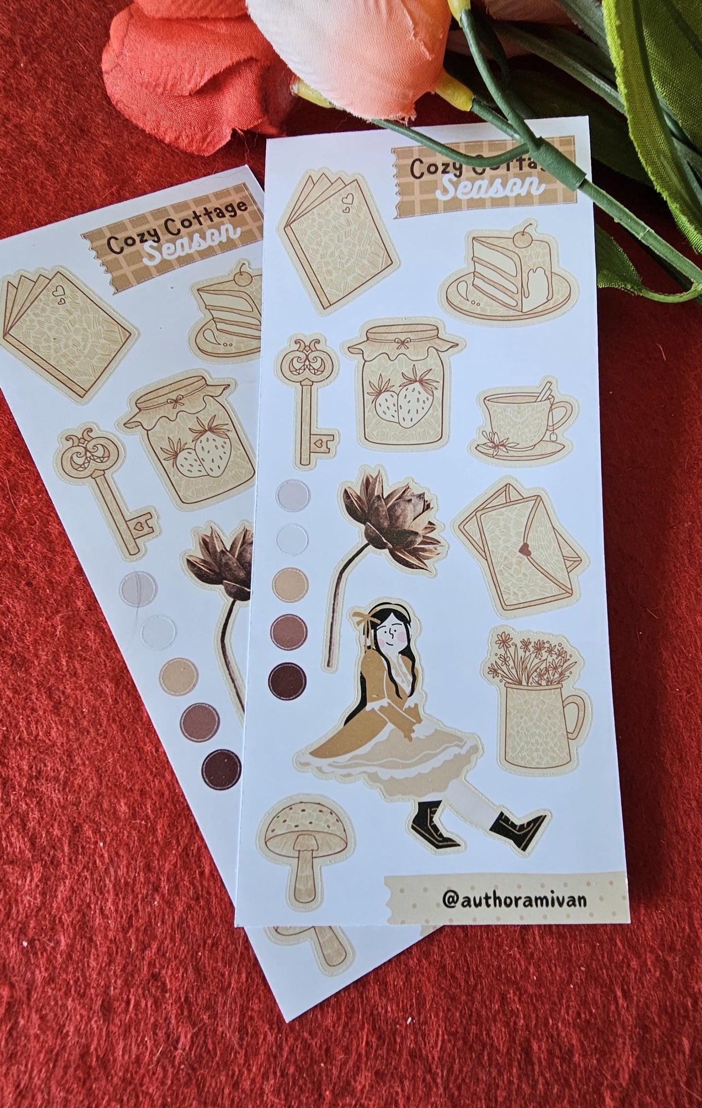 Cozy Cottage Season Sticker Sheet