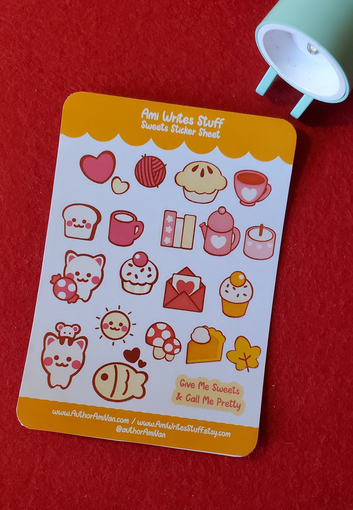 Sweets Sticker Sheet