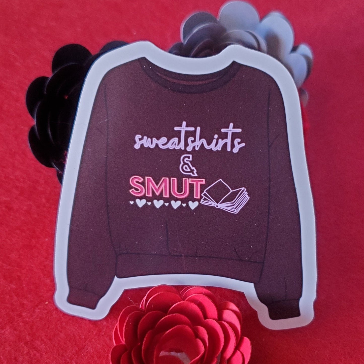 Sweater Collection, Sweaters & Smut Vinyl Sticker