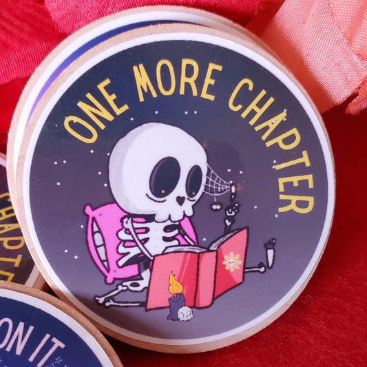 Skelly Readmore Flip Coin, One More Chapter, Just One More