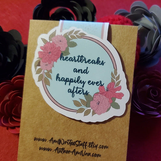 Heartbreaks & Happily Ever After Magnetic Bookmark