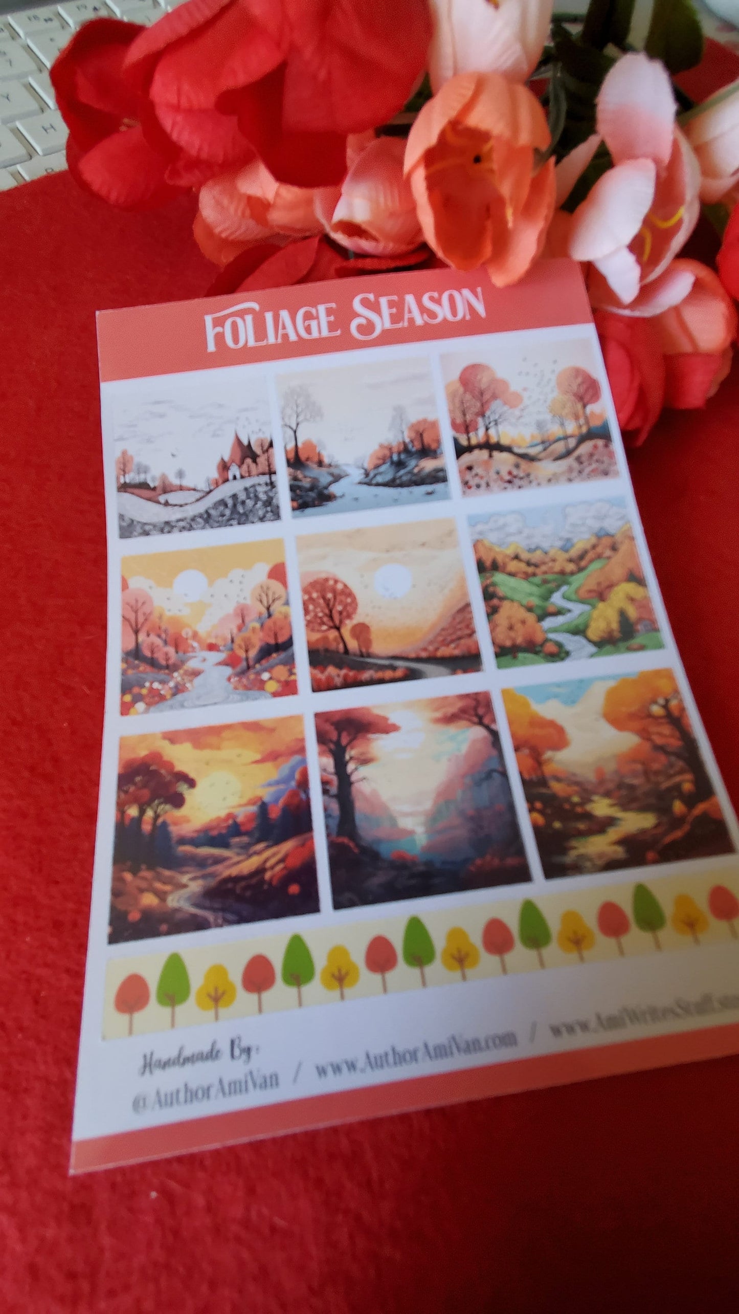 Foliage Season Sticker Sheet