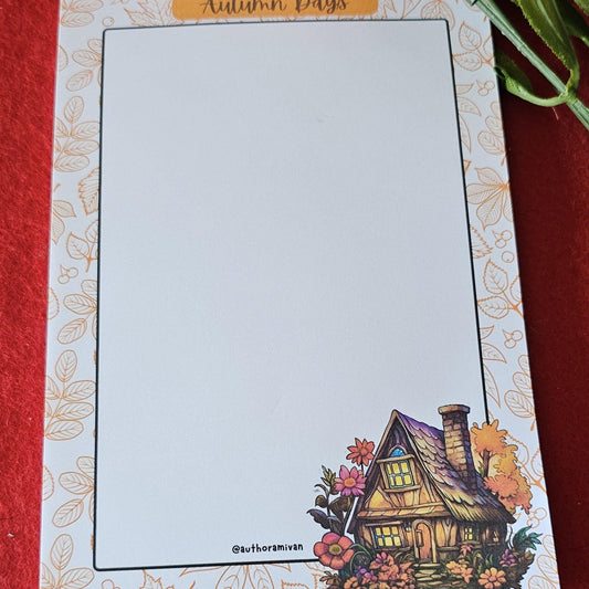 Autumn Days Tear Away Notepad