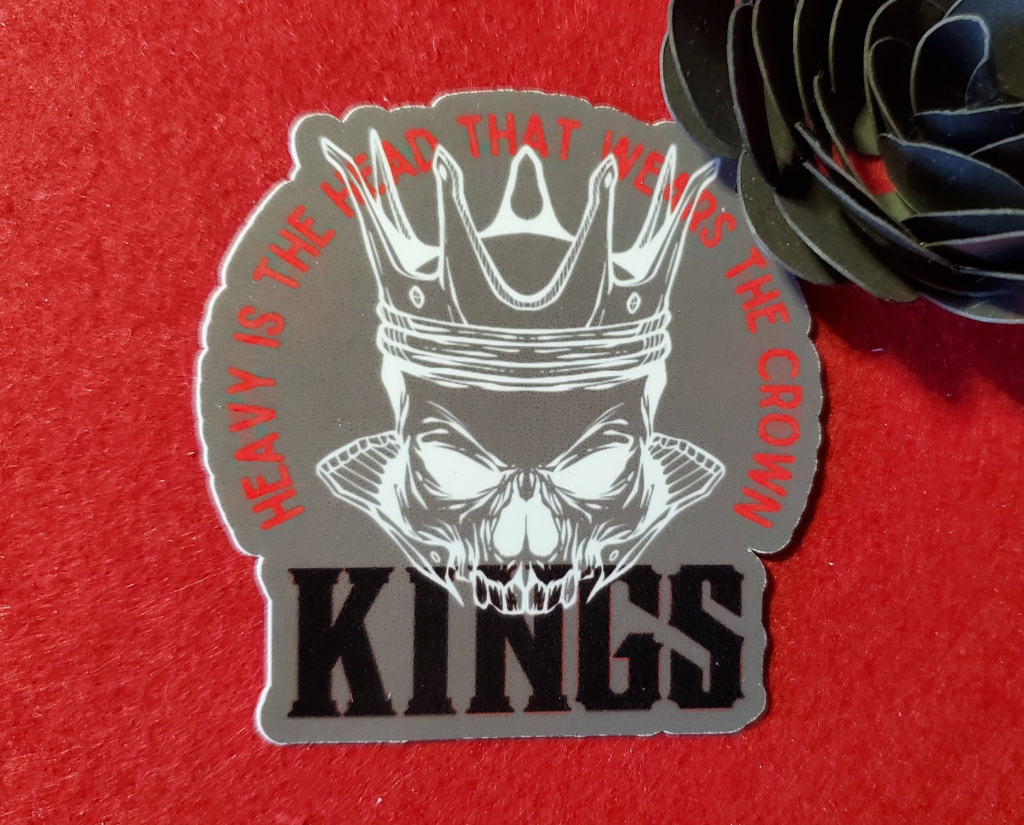 KINGS Crown Vinyl Sticker