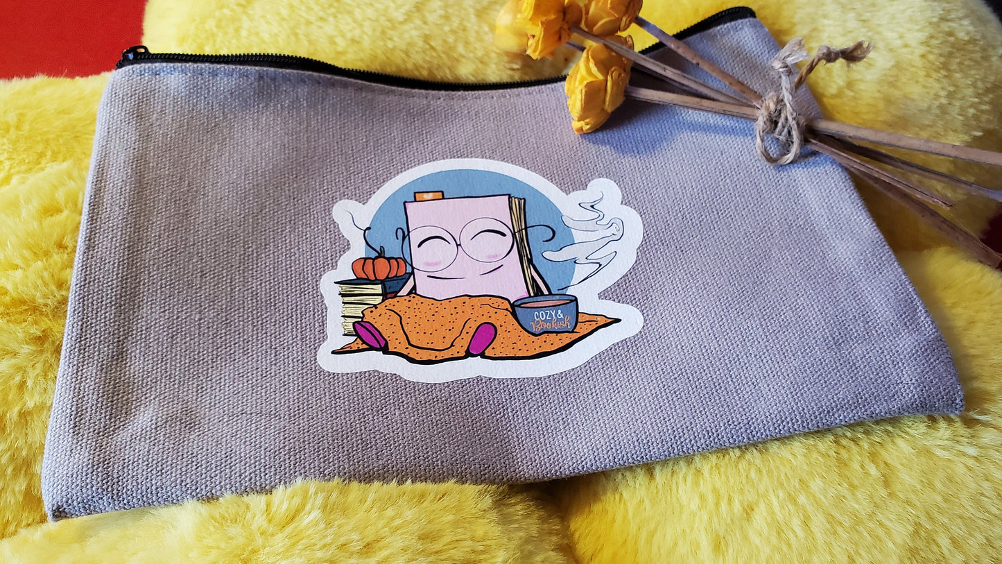 Cozy Bookie Booktrovert Pencil Bag